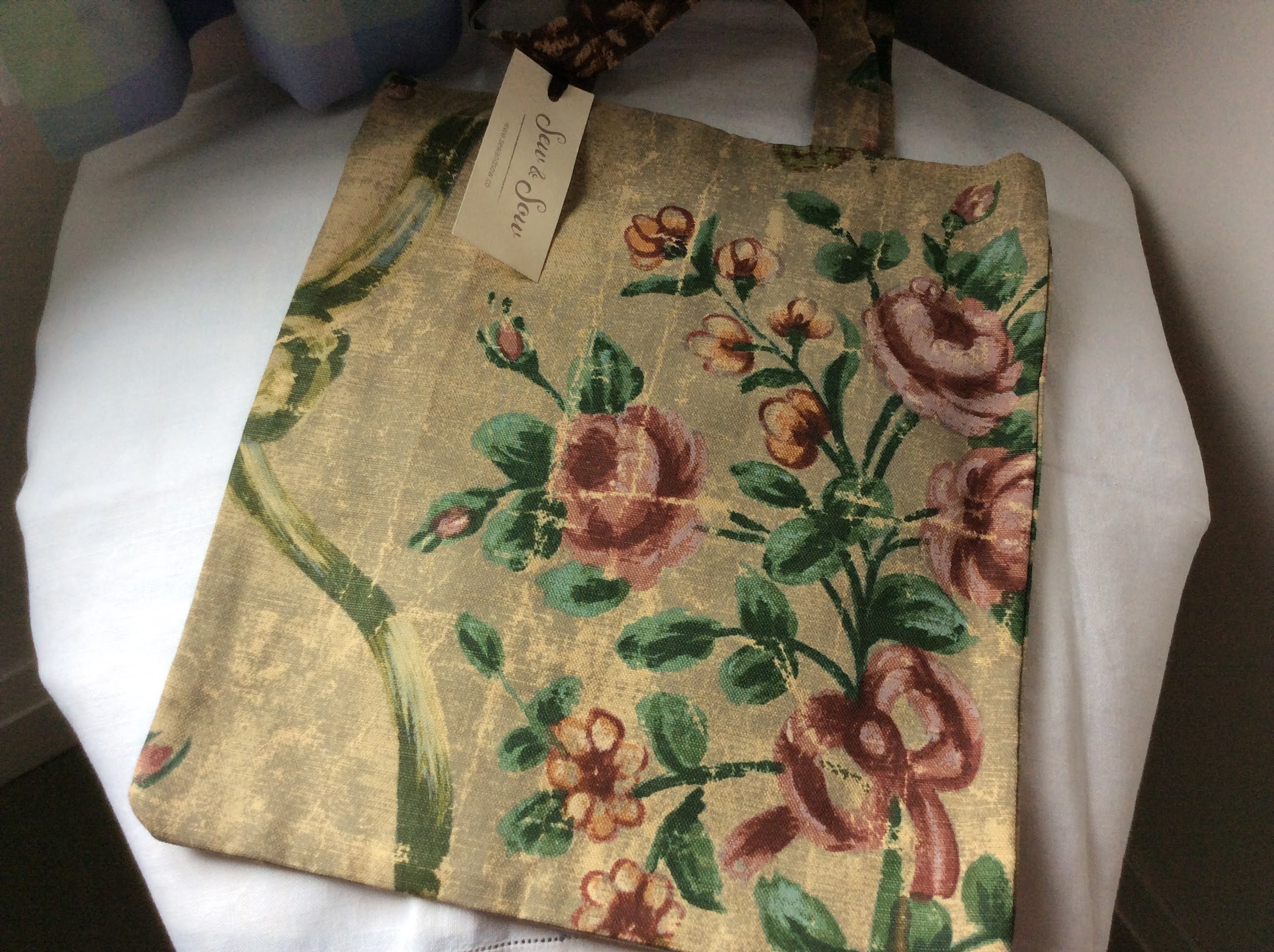 Tote Bag - faded flower