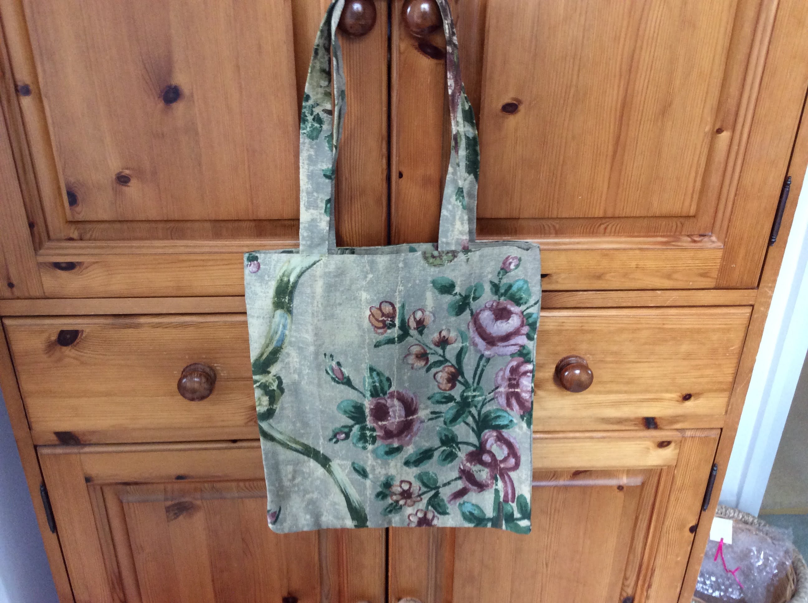 Tote Bag - faded flower