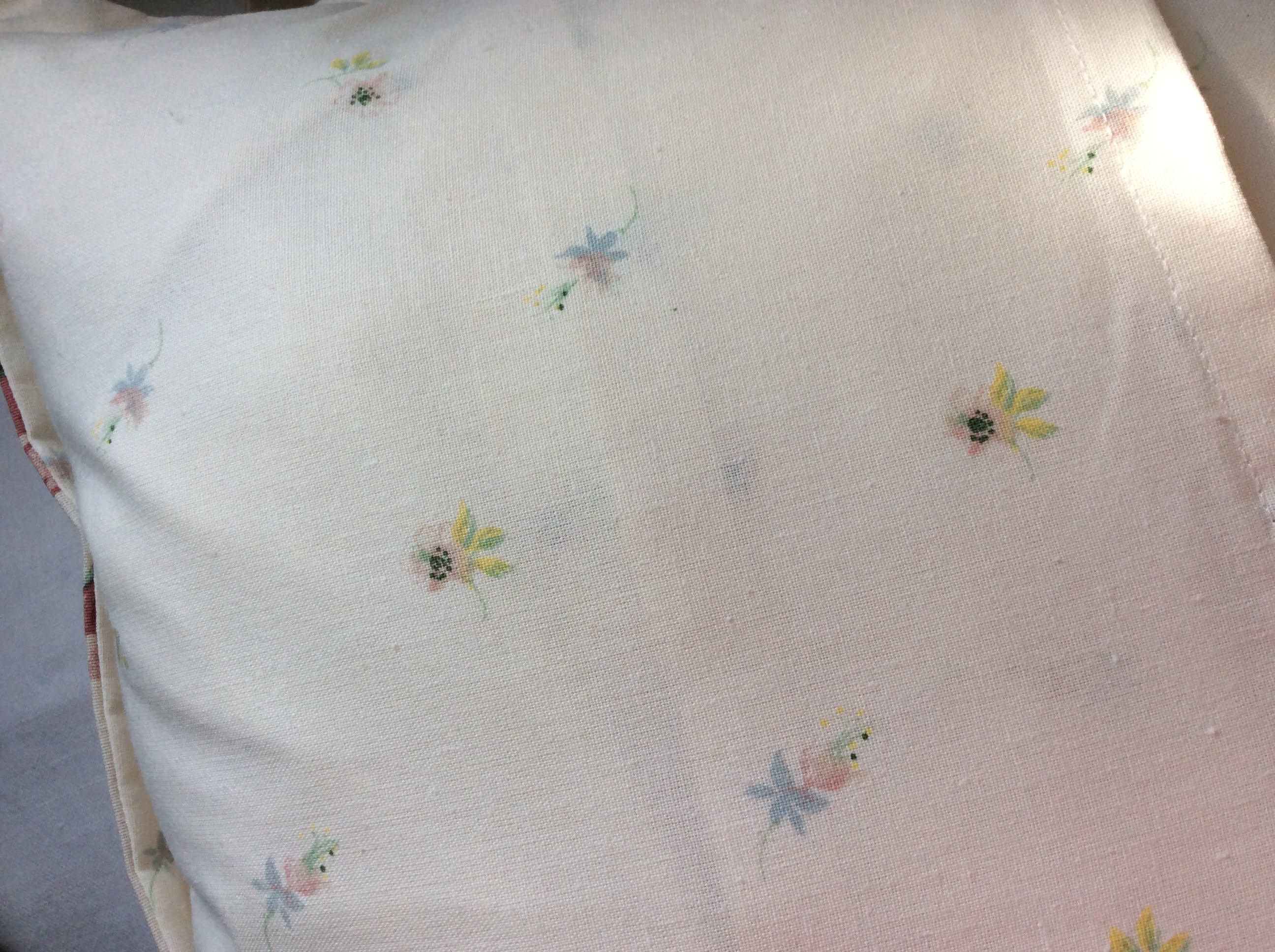 Cushions - dusty pink flowers
