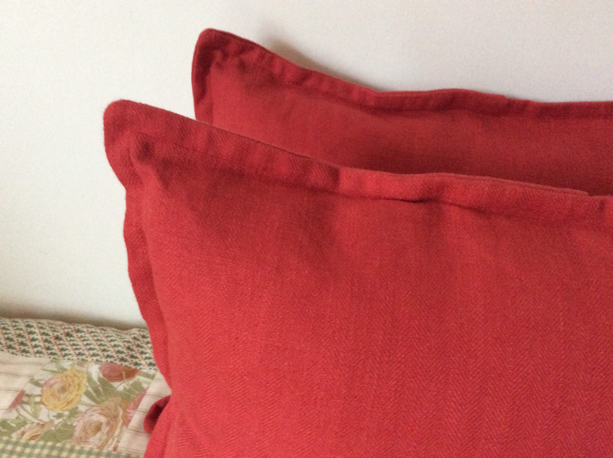 Cushion - bright red