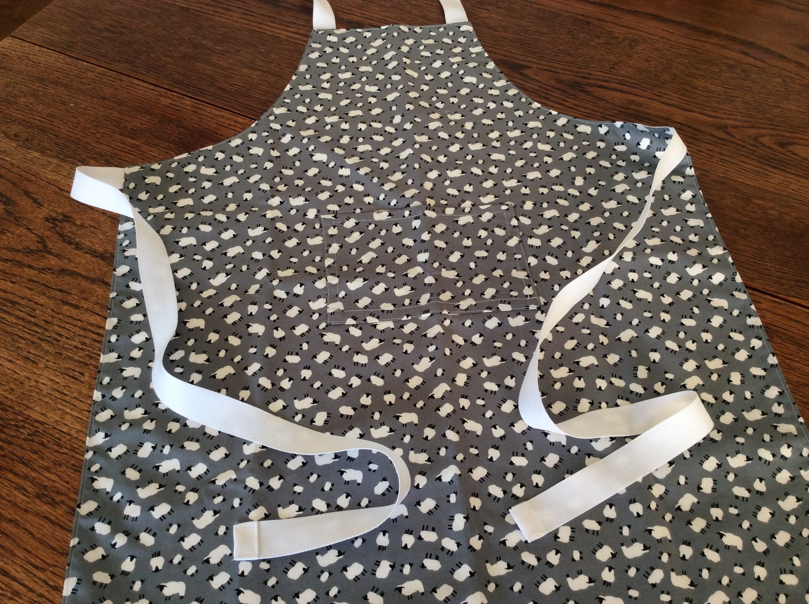 Child's Apron - sheep