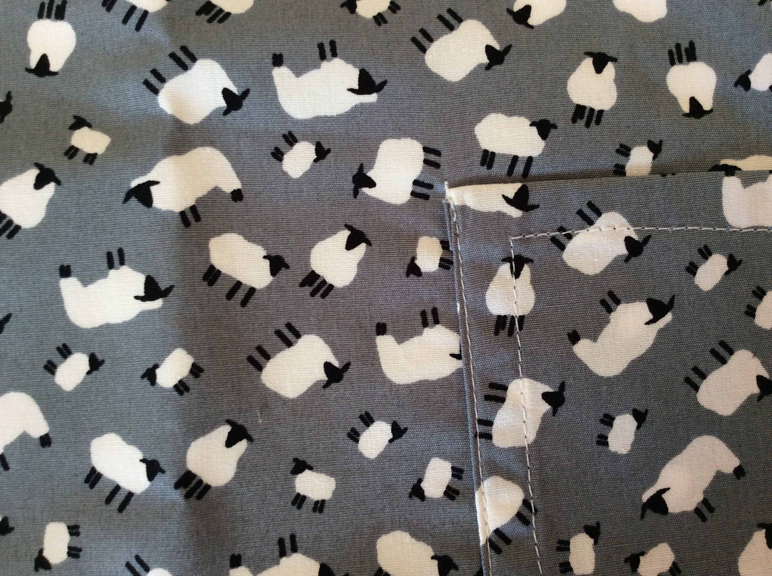 Child's Apron - sheep