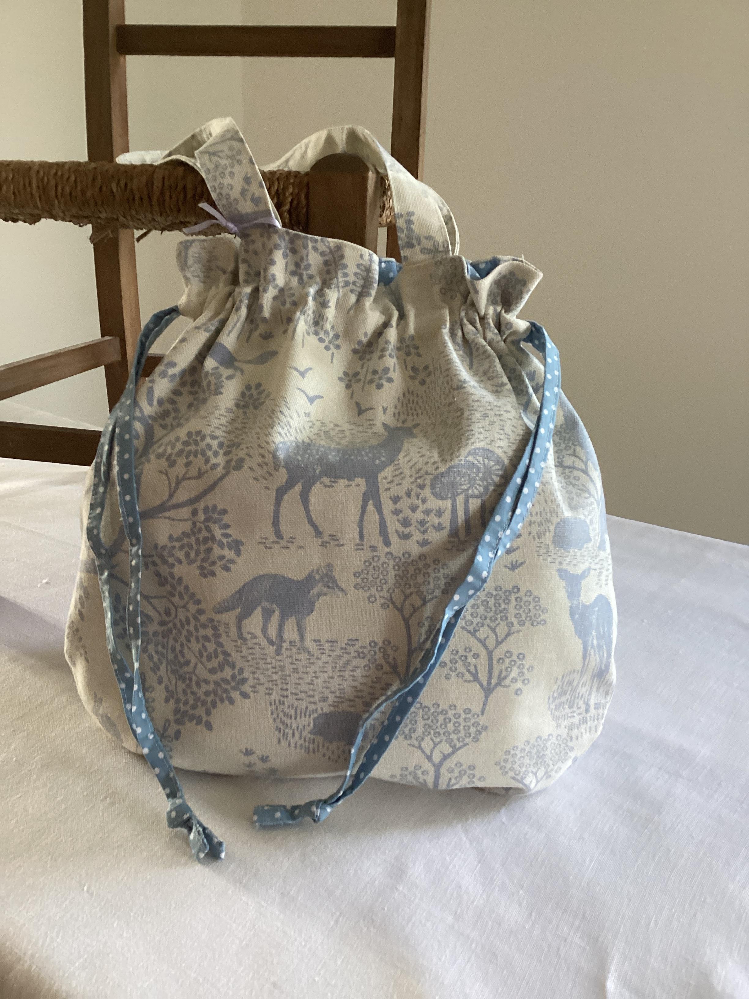Tote Bag - blue forest