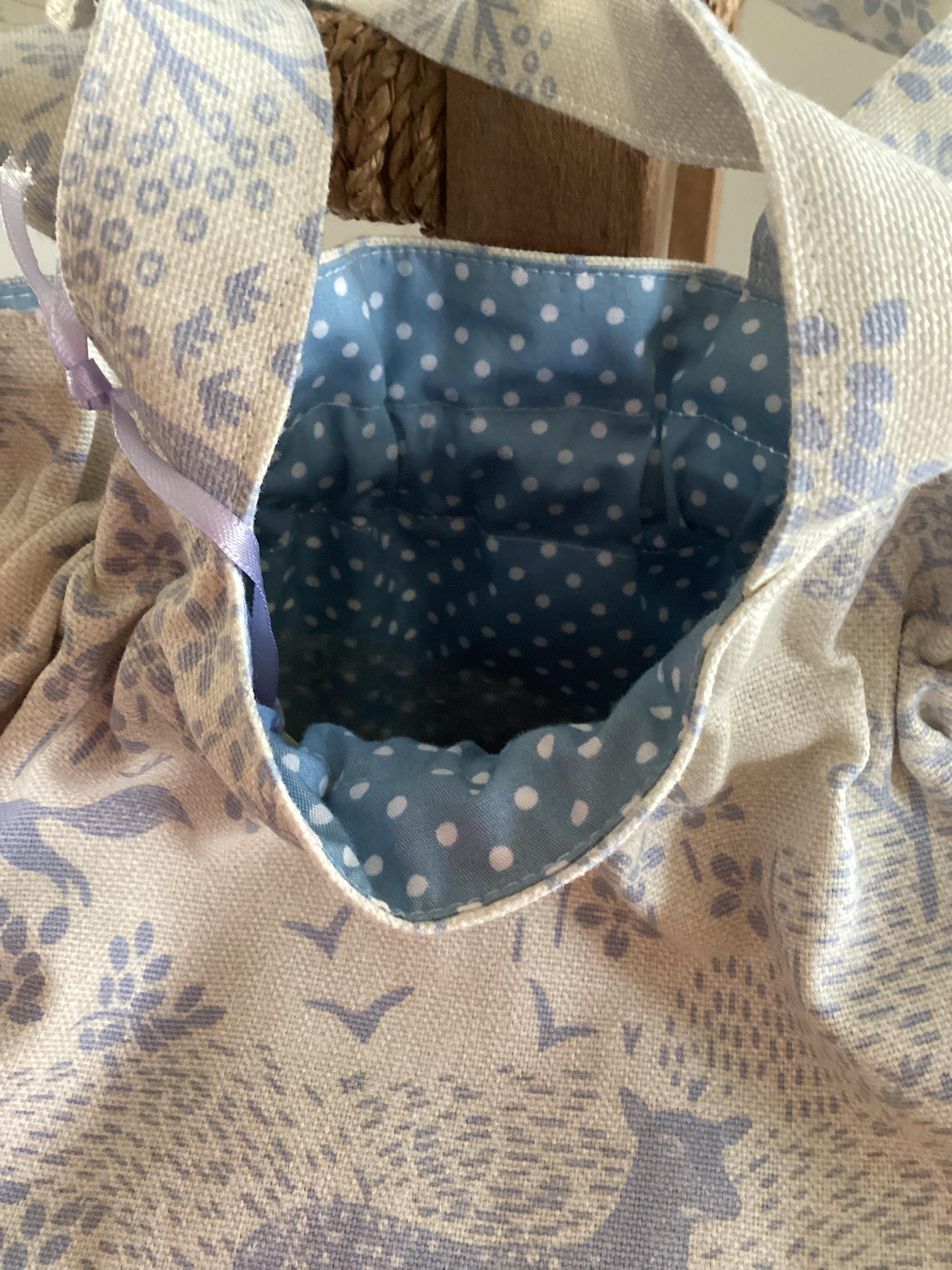 Tote Bag - blue forest