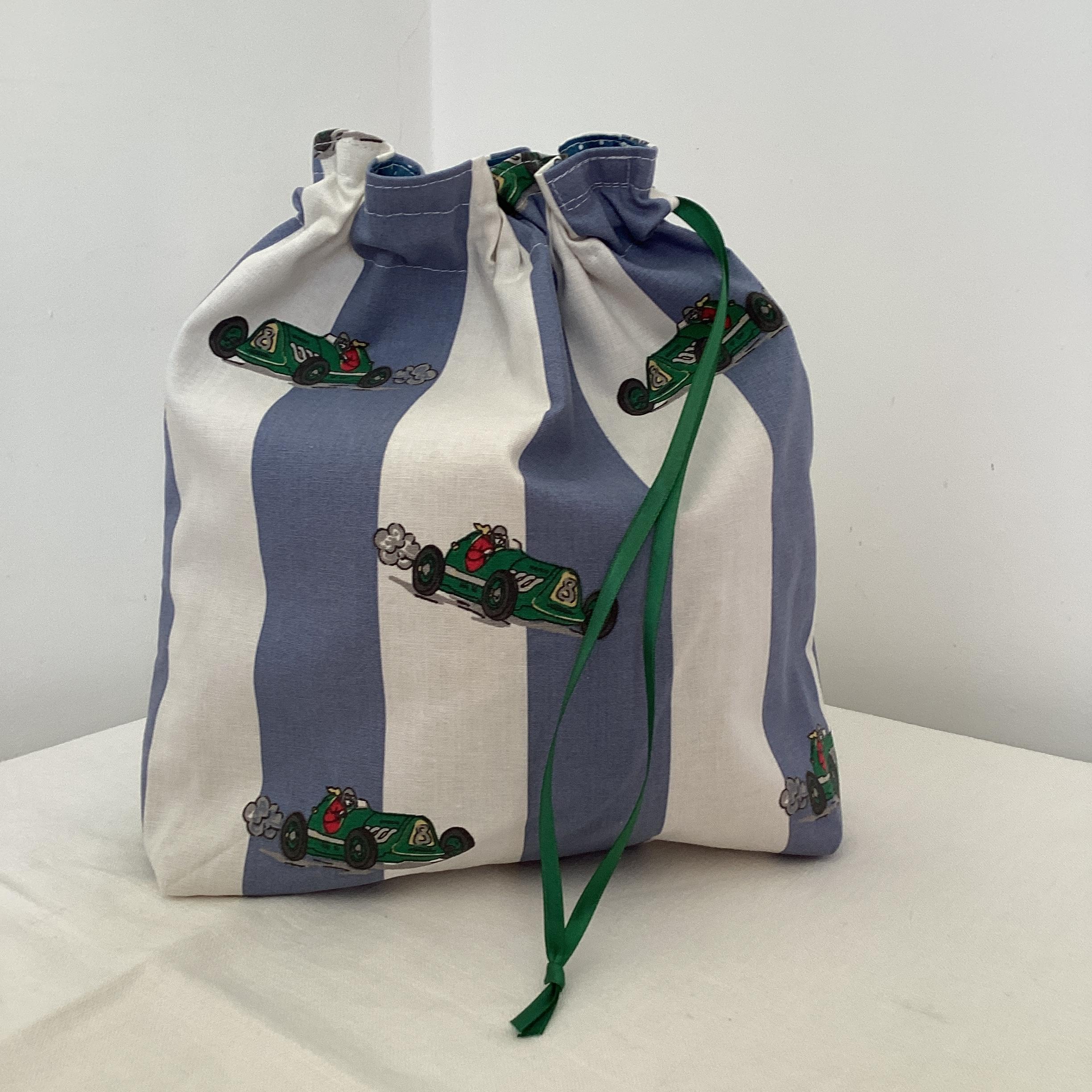 Drawstring Bag - vintage cars