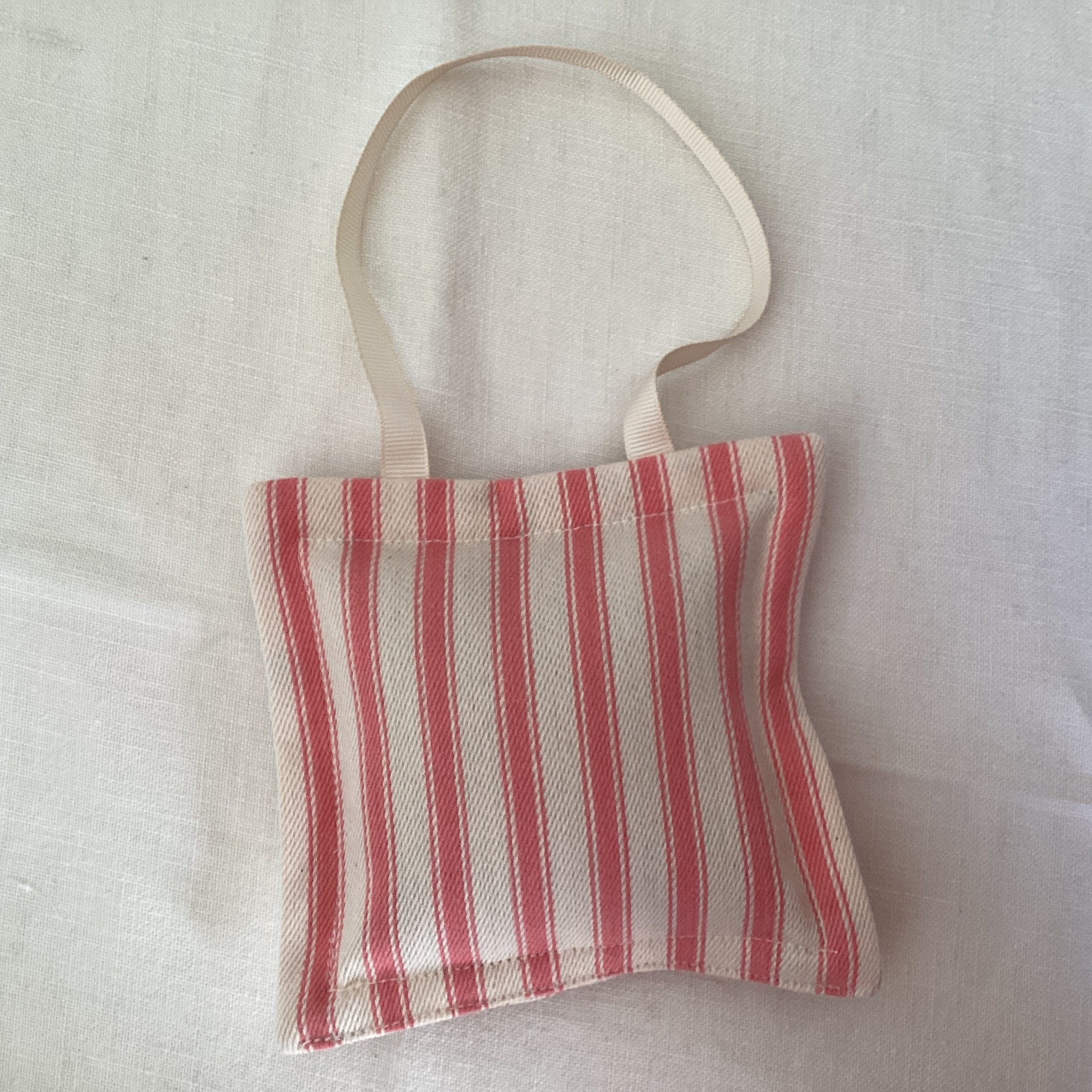 Lavender Bag - pink stripe