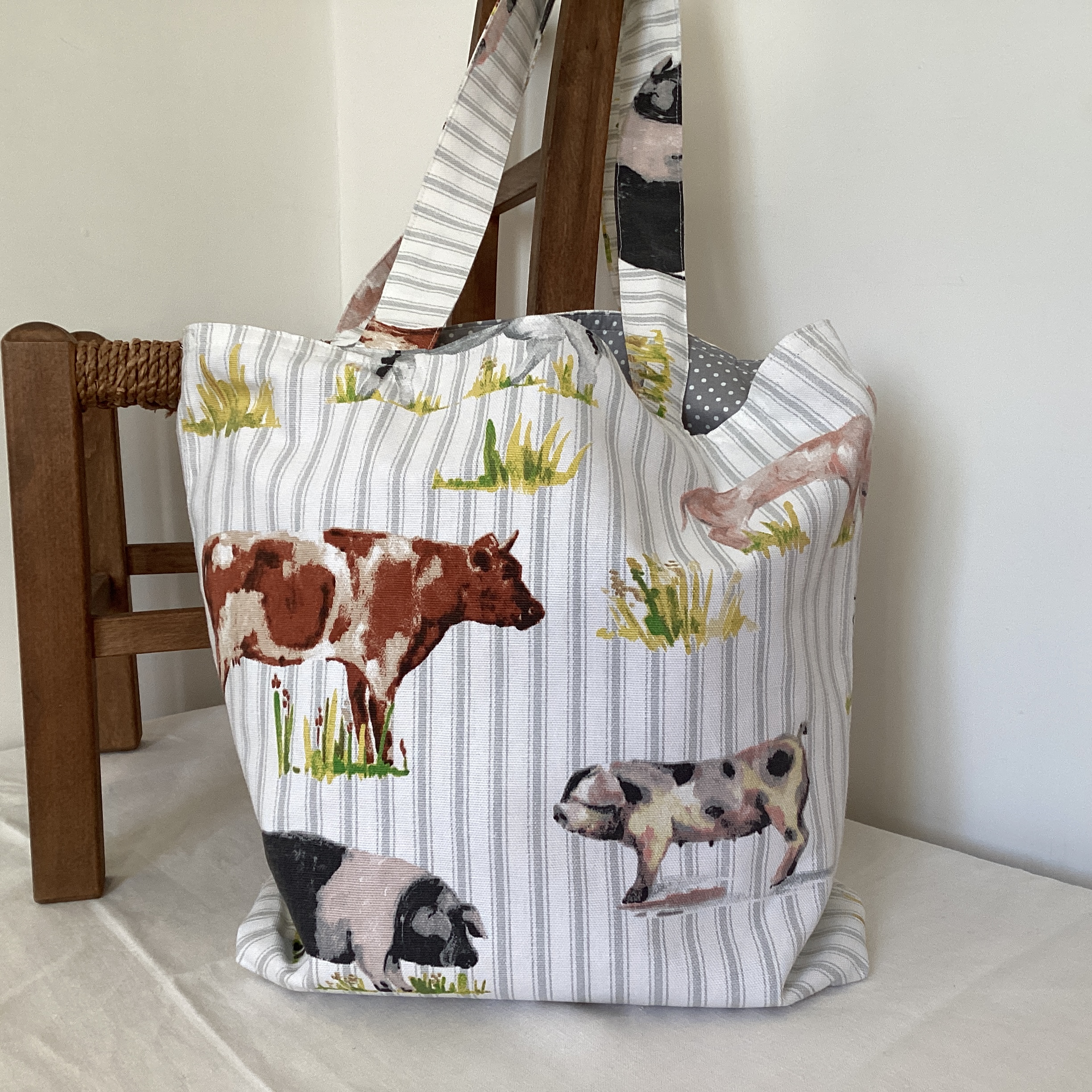 Tote Bag - farm animals