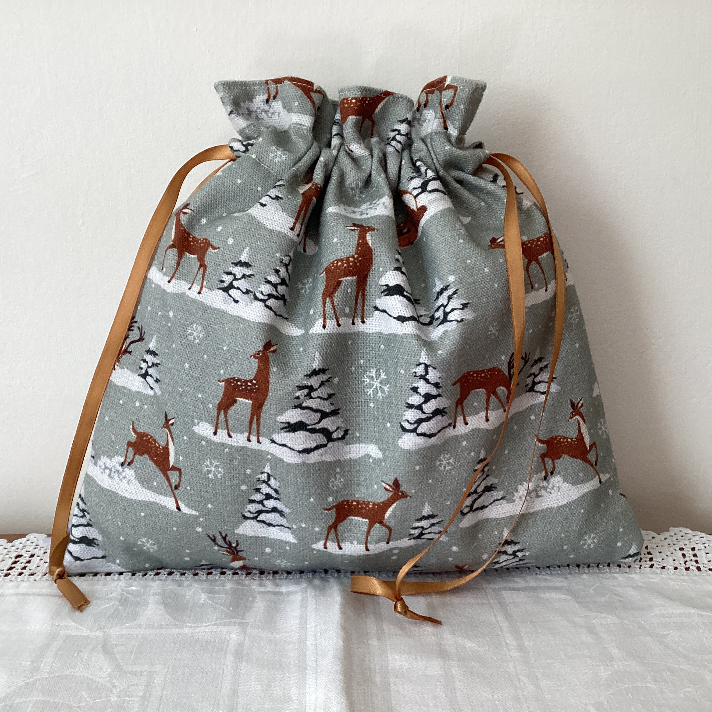 Christmas Gift Bag - deer