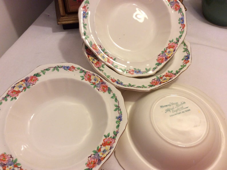 Vintage Bowls - Alfred Meakin