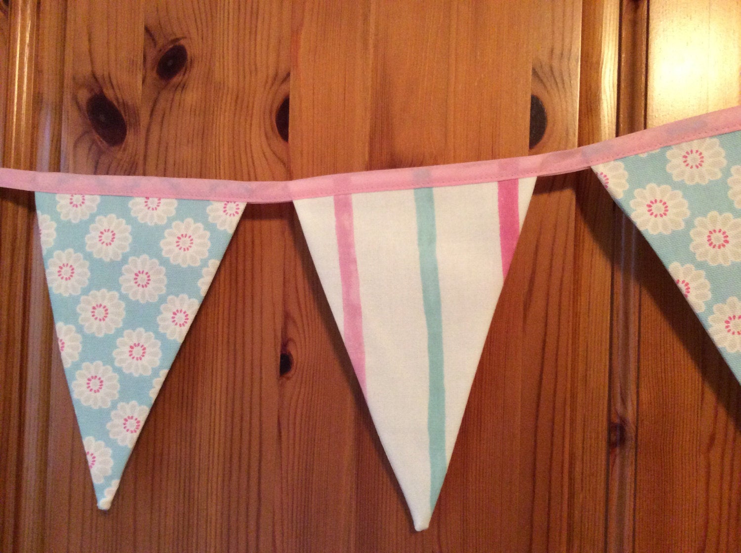 Bunting - stripes and flowers