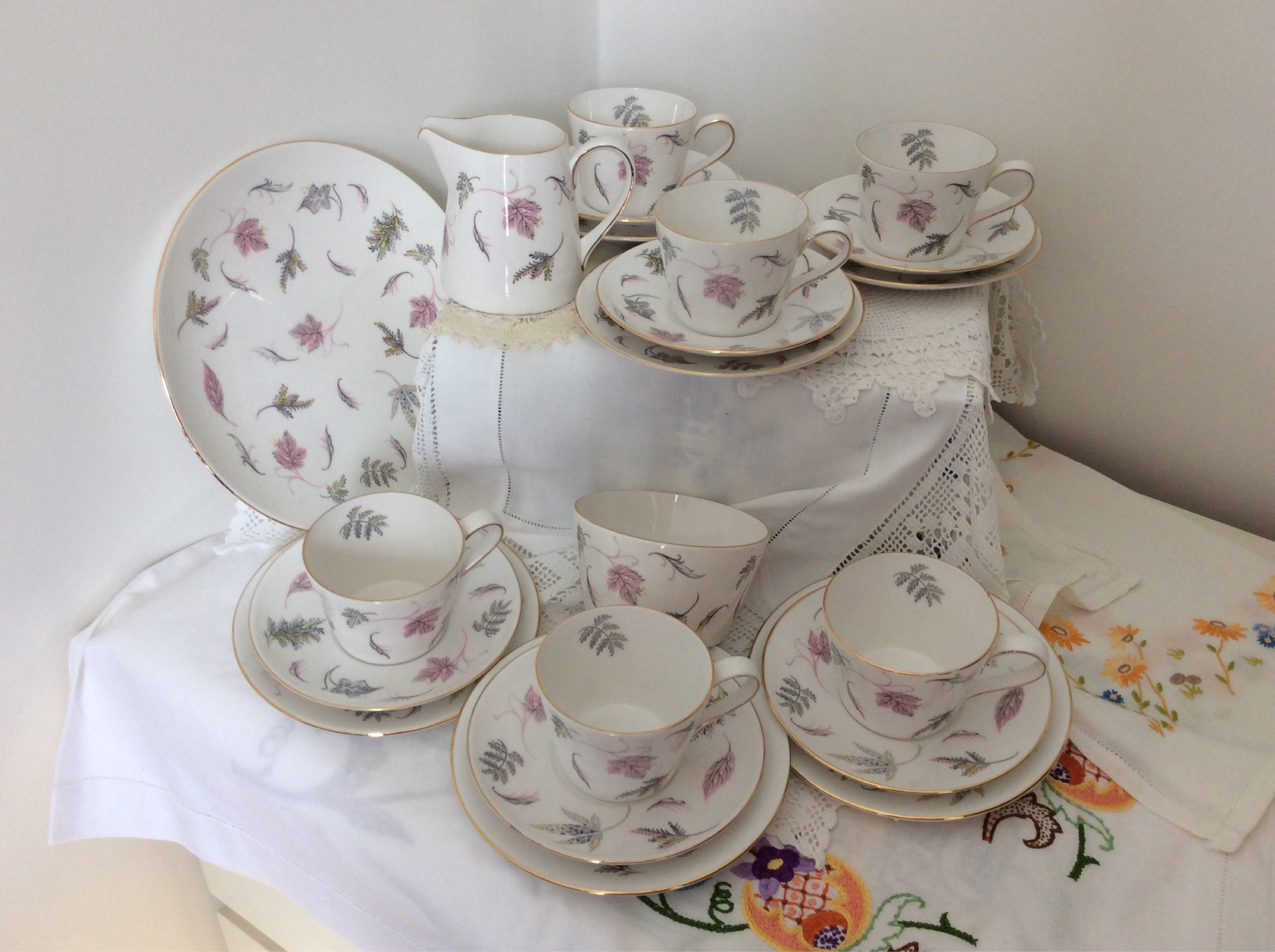 China Teaset - Tuscan Windswept