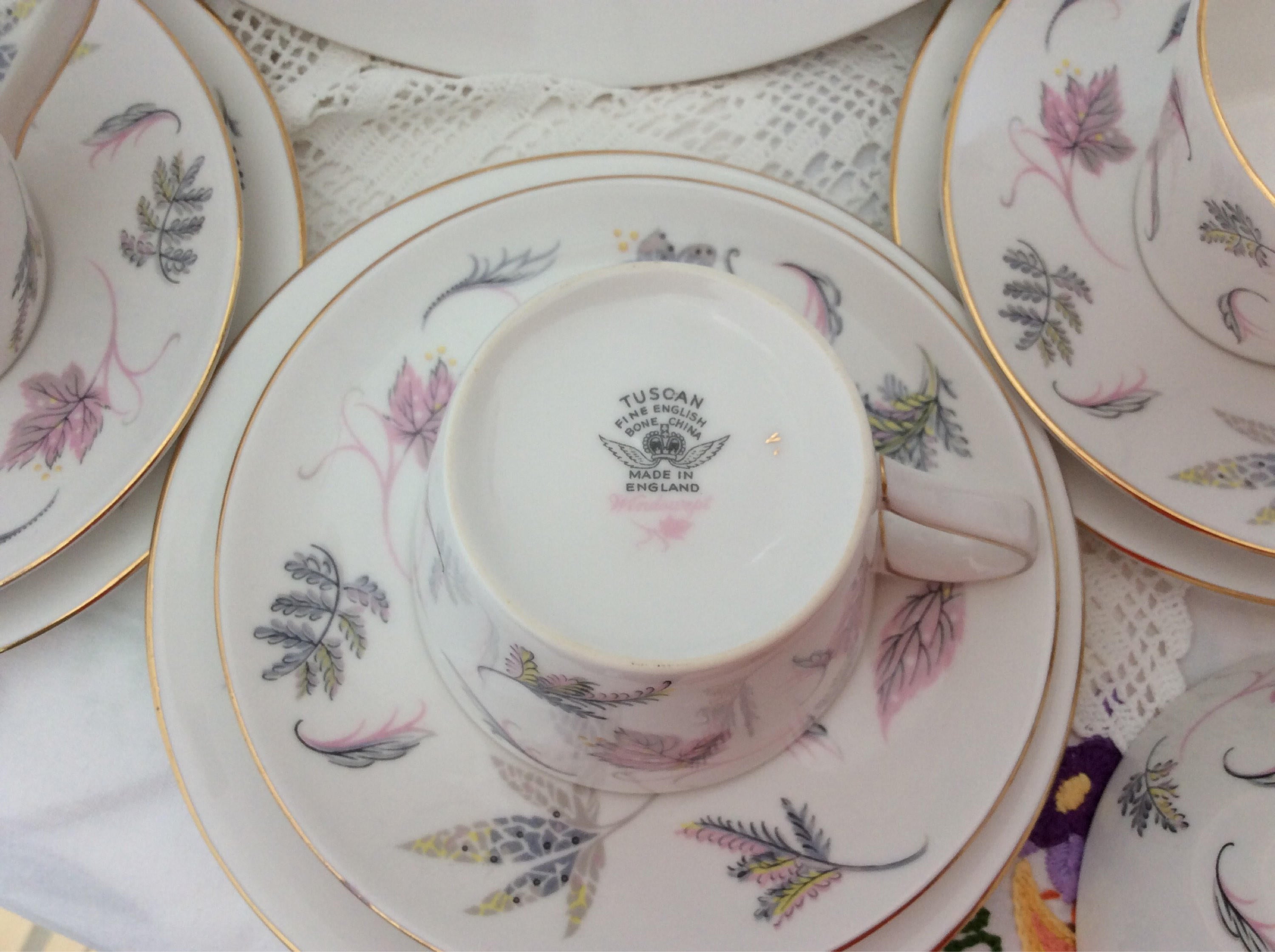 China Teaset - Tuscan Windswept