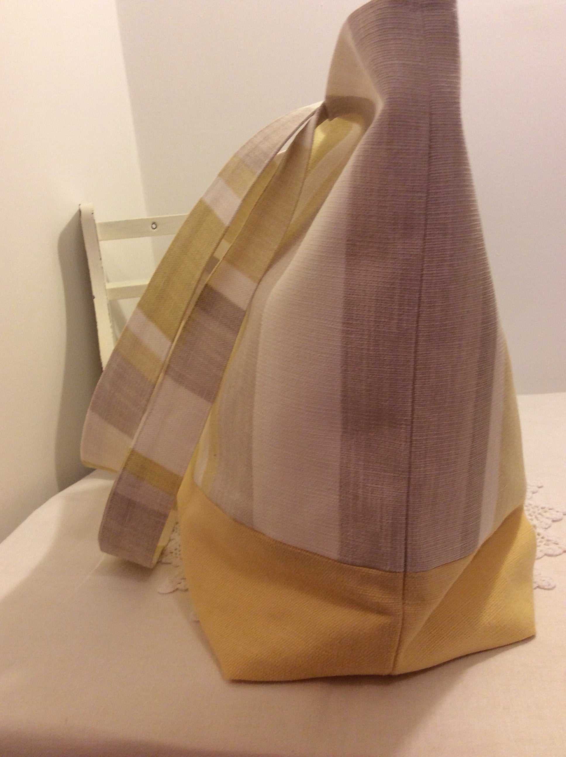 Tote Bag - yellow stripe